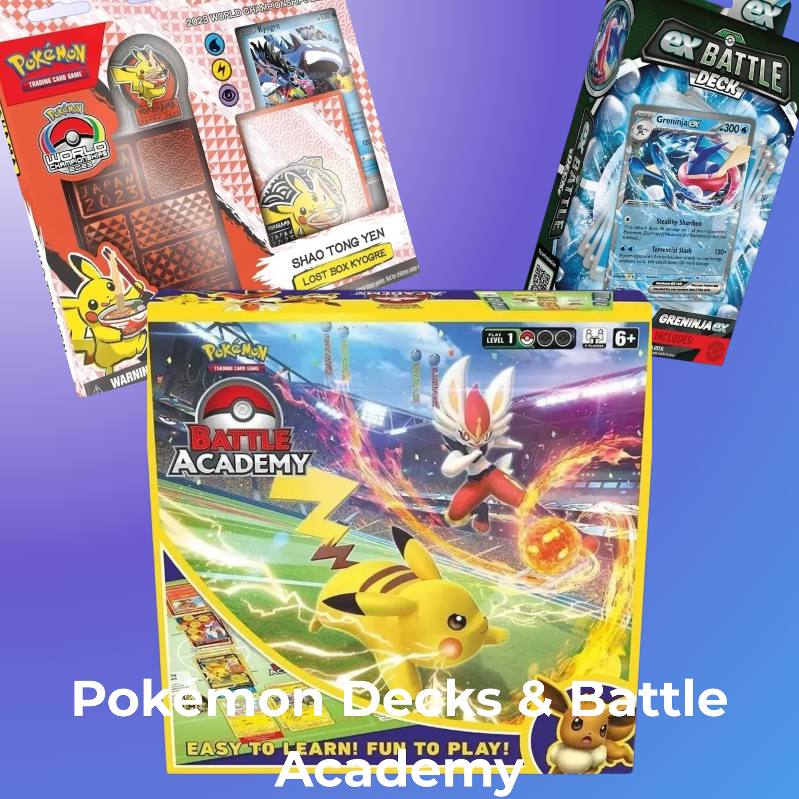 Pokémon Decks & Battle Academy