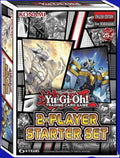 Yu-Gi-Oh! TCG 2-Player Starter Set box featuring Divine Arsenal AA-ZEUS – Sky Thunder and Mannadium Prime-Heart artwork.