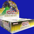 Yu-Gi-Oh! TRADING CARD GAME Doom of Dimensions Booster Box featuring D/D/D/D Great Dimension King Arc Crisis box art, 24 packs per box.