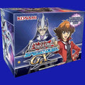Yu-Gi-Oh! Speed Duel GX Midterm Destruction box featuring anime-style artwork of Jaden Yuki and Sartorius Kumar on the front packaging.